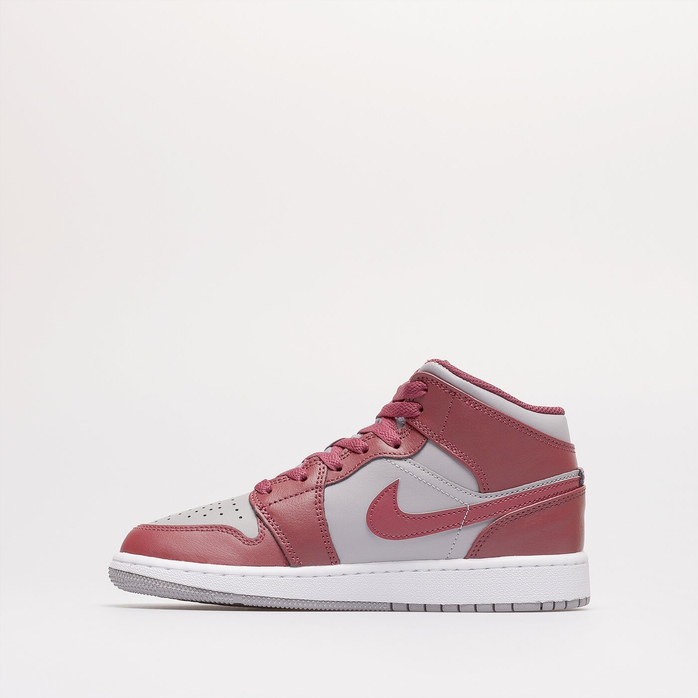 Детски маратонки AIR JORDAN 1 MID BG dq8423-615 цвят бордо