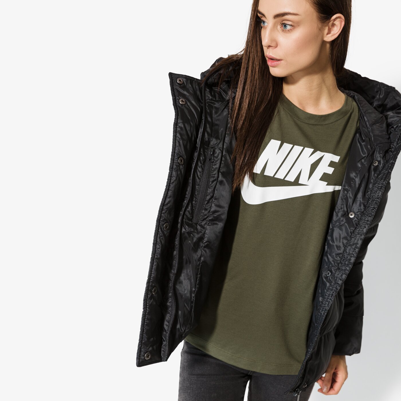 Дамско зимно яке CONFRONT ЯКЕ KIM cfv37kud03001 цвят черен