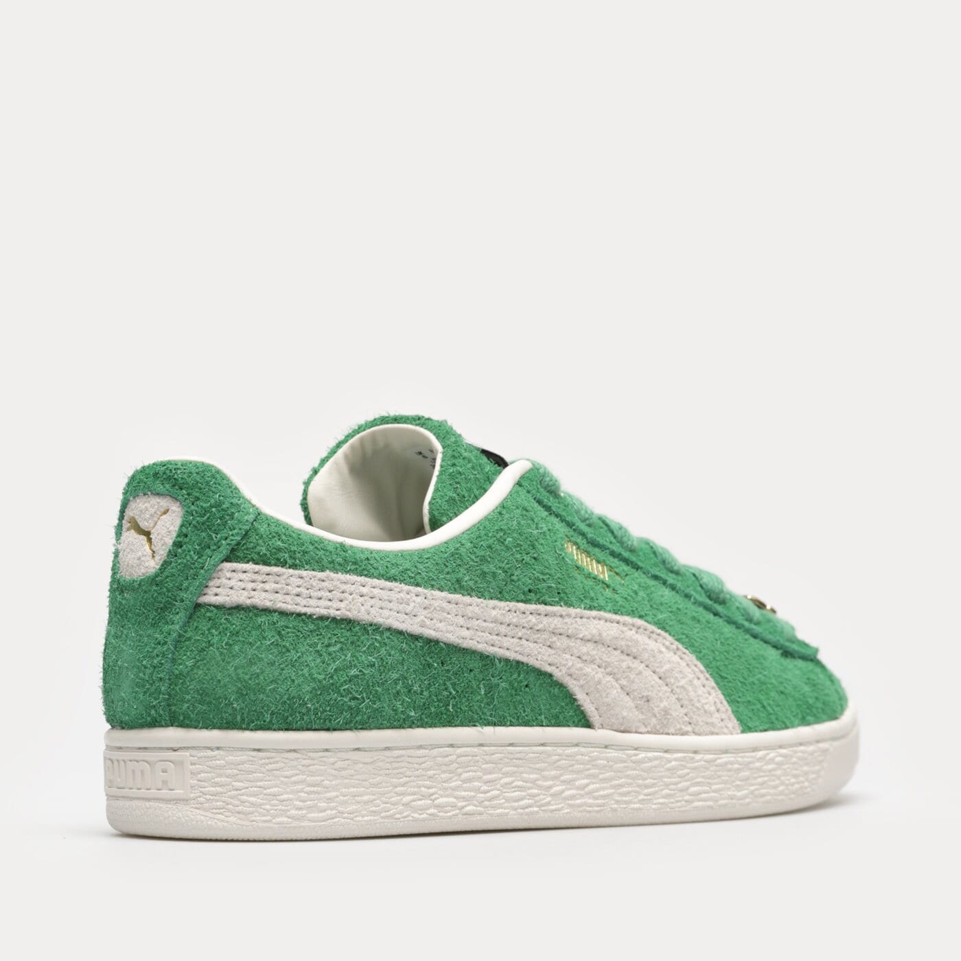 Мъжки маратонки PUMA SUEDE FAT LACE 39316702 цвят зелен