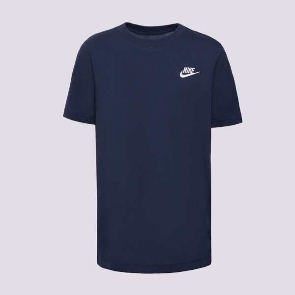 Детска тениска NIKE ТЕНИСКА K NSW TEE EMB FUTURA LBR fz5177-414 цвят тъмносин