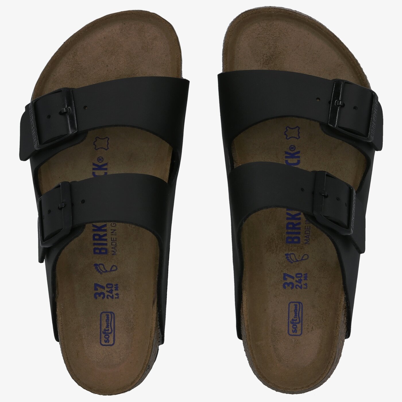 Дамски чехли и сандали BIRKENSTOCK ARIZONA SFB 551251 цвят черен