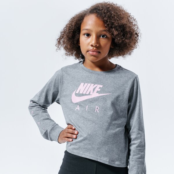 Детска тениска NIKE ТЕНИСКА SPORTSWEAR cv2186-091 цвят сив