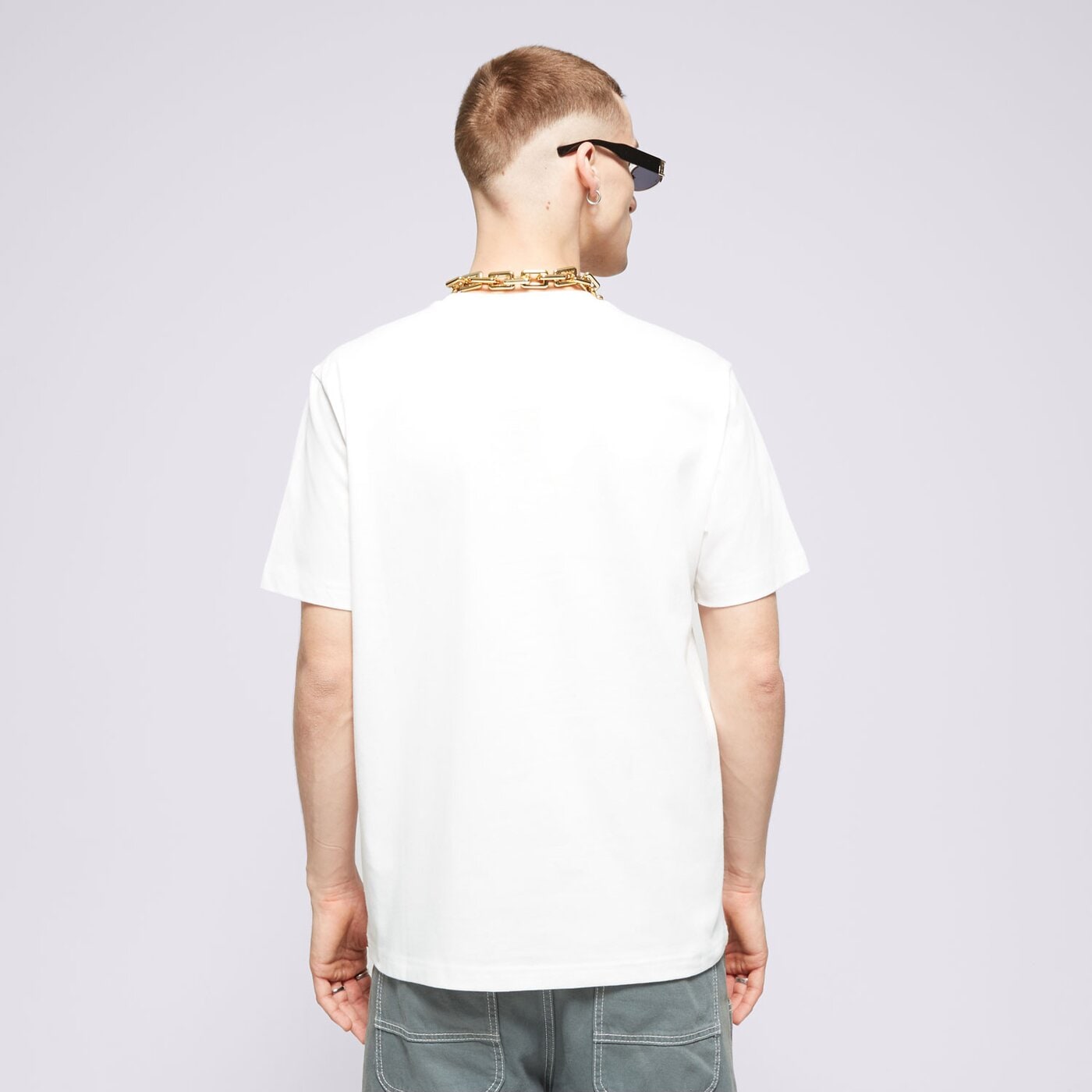 Мъжка тениска CHAMPION ТЕНИСКА CREWNECK TEE 220453ww001 цвят бял