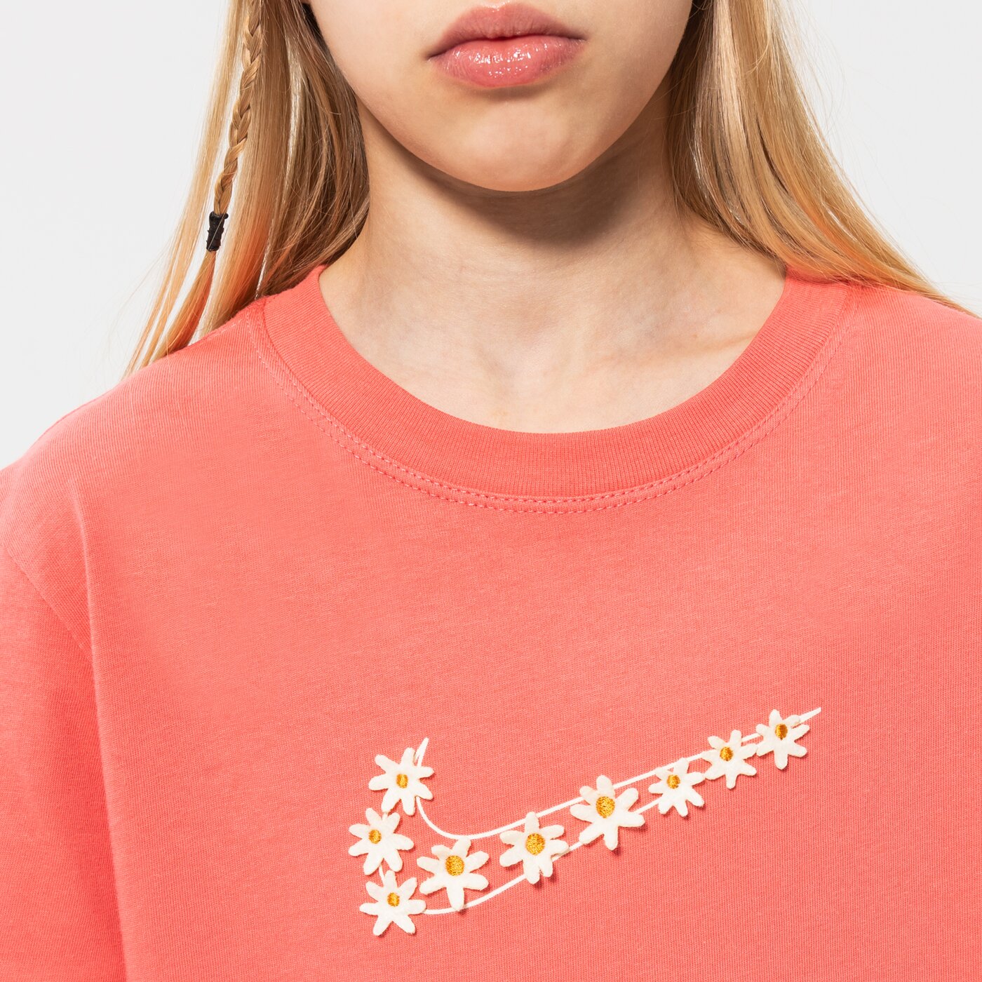 Детска тениска NIKE ТЕНИСКА G NSW TEE ENERGY BF GIRL do1343-603 цвят бордо