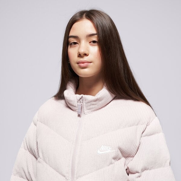 Детска преходно яке NIKE ЯКЕ ПУХЕН K NSW TF ADP PUFFER MTRL VNR GIRL hj2543-019 цвят бежов