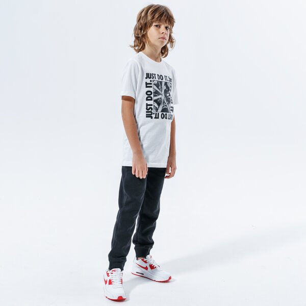 Детска тениска NIKE ТЕНИСКА B NSW TEE VERBIAGE 3 cz1818-100 цвят бял