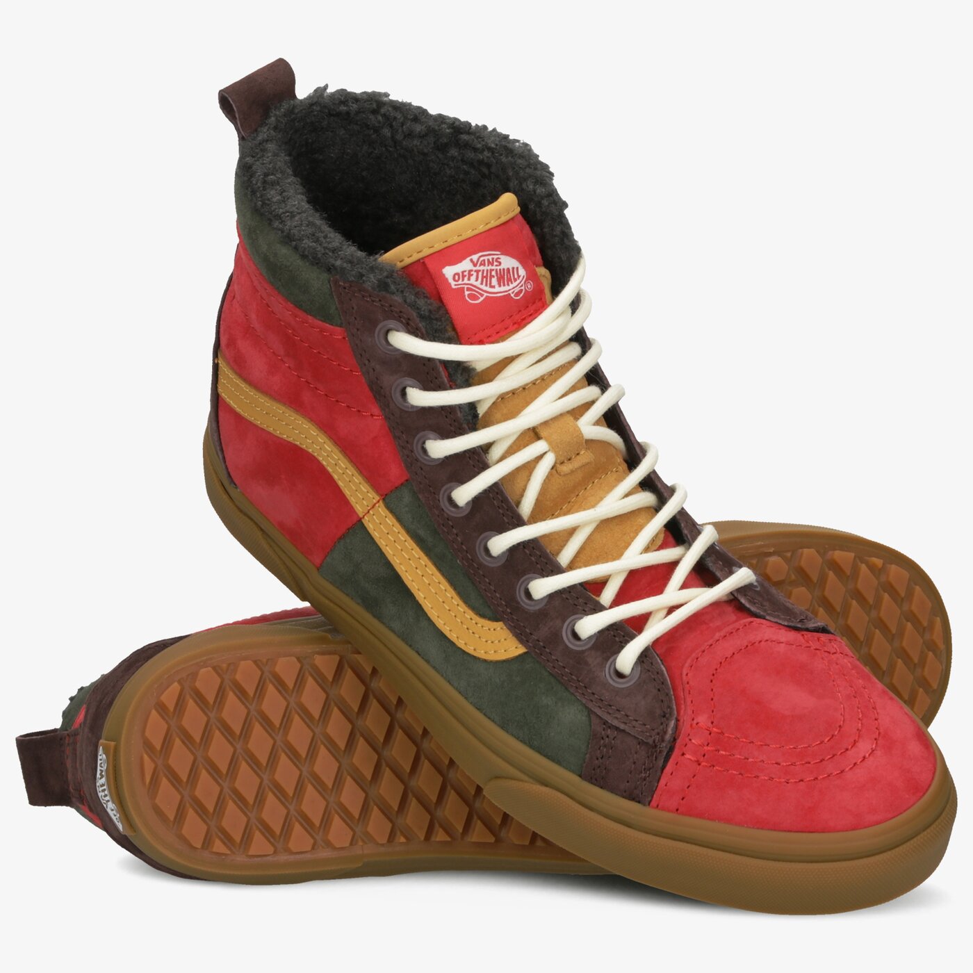 Мъжки маратонки VANS UA SK8-HI 46 MTE DX vn0a3dq5tua1 цвят червен