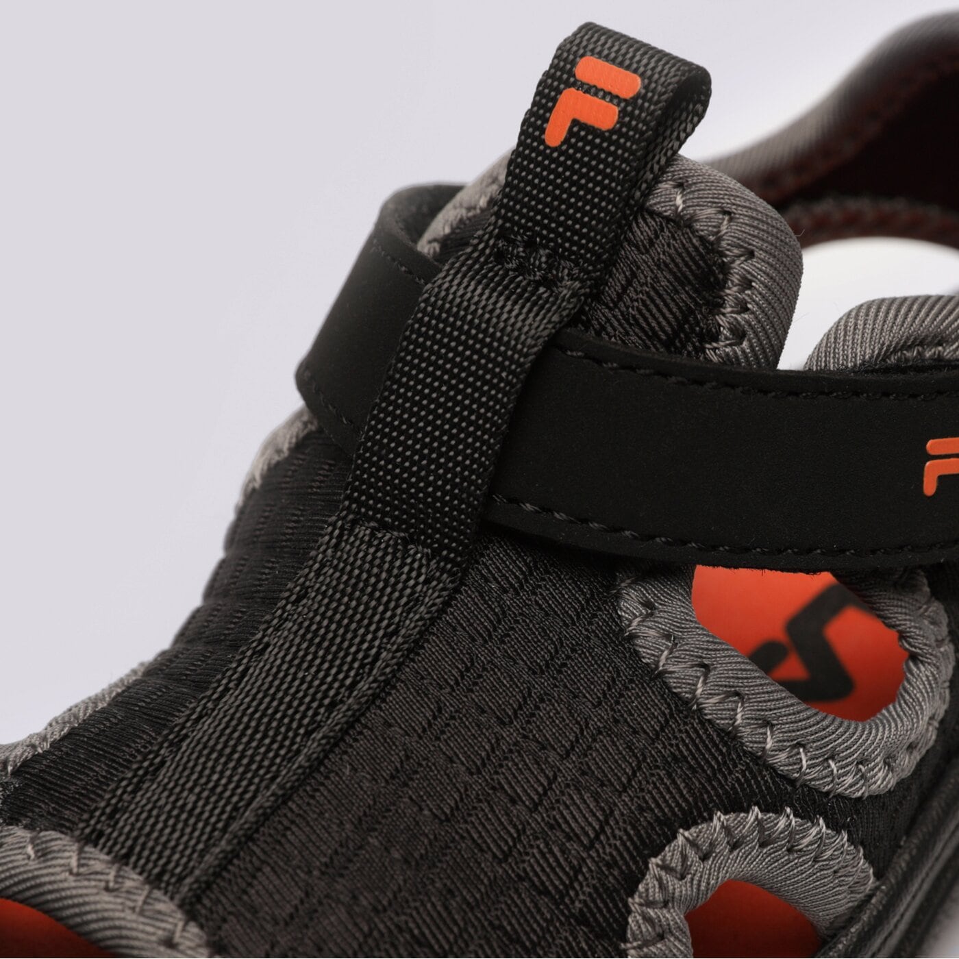 Детски чехли и сандали FILA AQUA KD 3sm01943-006 цвят черен