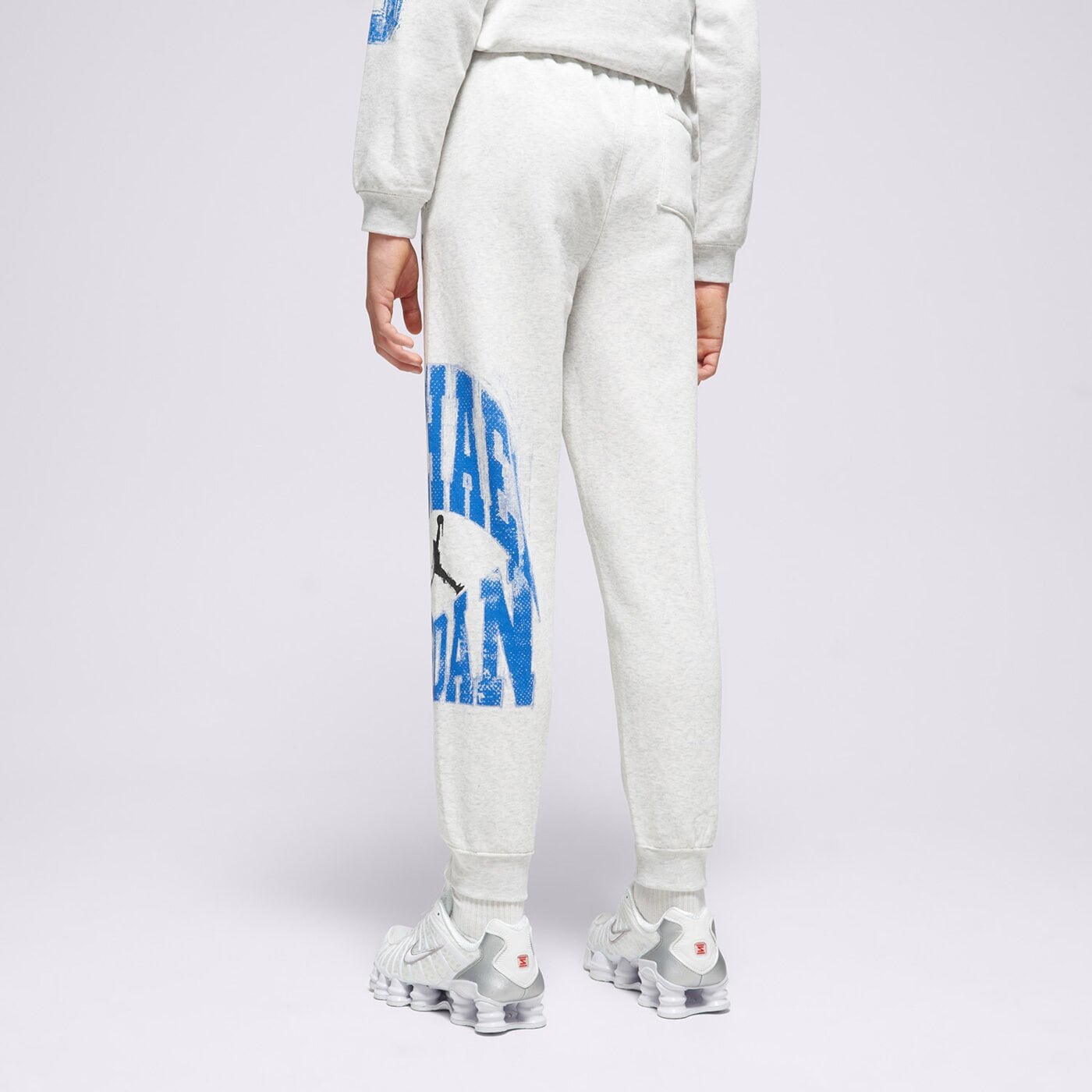 Детски панталони JORDAN ПАНТАЛОНИ JDB MJ MVP HBR JM FLC PANT BOY 95f096-x58 цвят сив