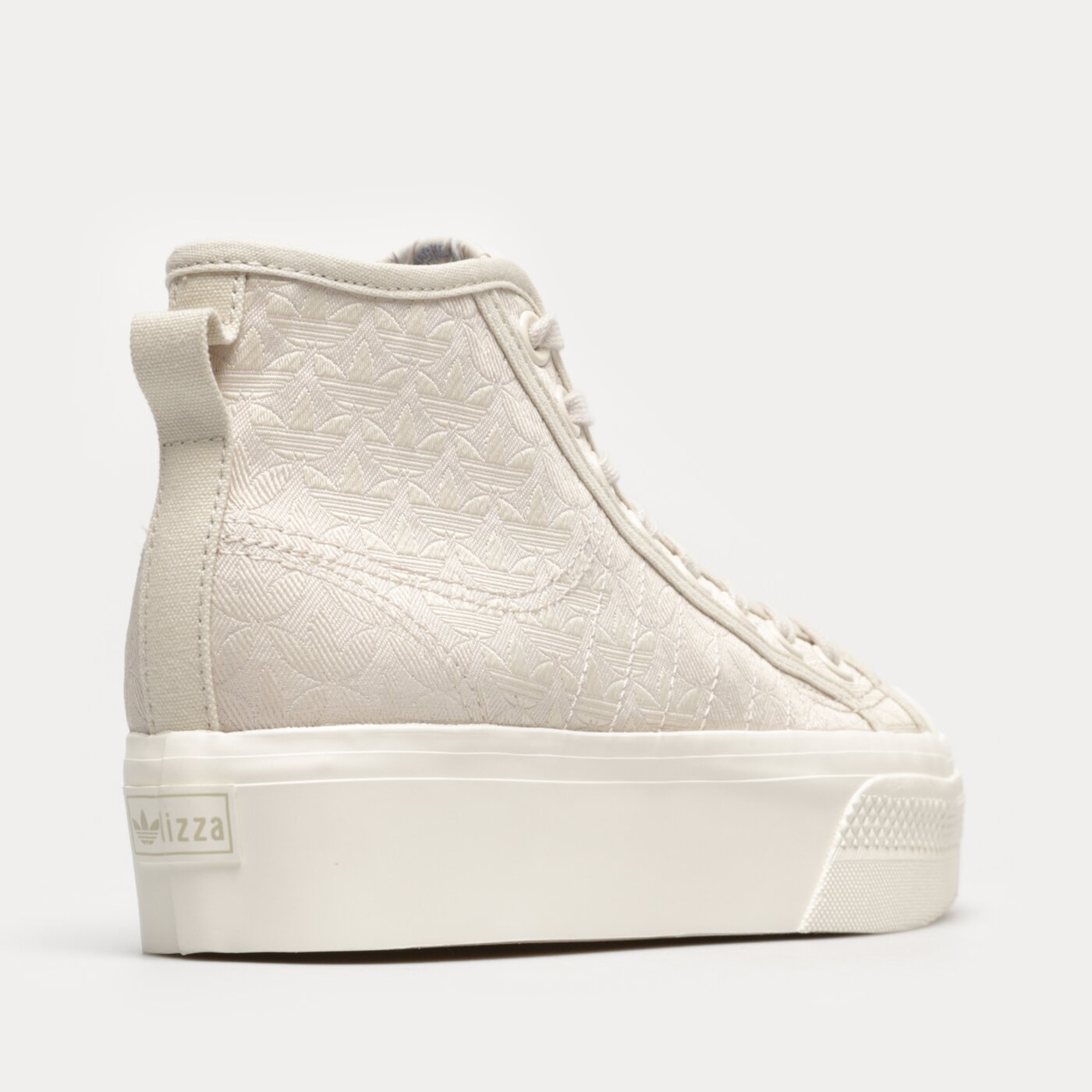 Дамски маратонки ADIDAS NIZZA PLATFORM MID W hq1986 цвят бежов