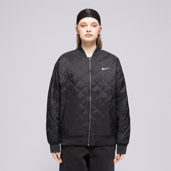 Дамско преходно яке NIKE ЯКЕ W NSW NIKE VRSTY BMBR JKT dv7876-010 цвят черен