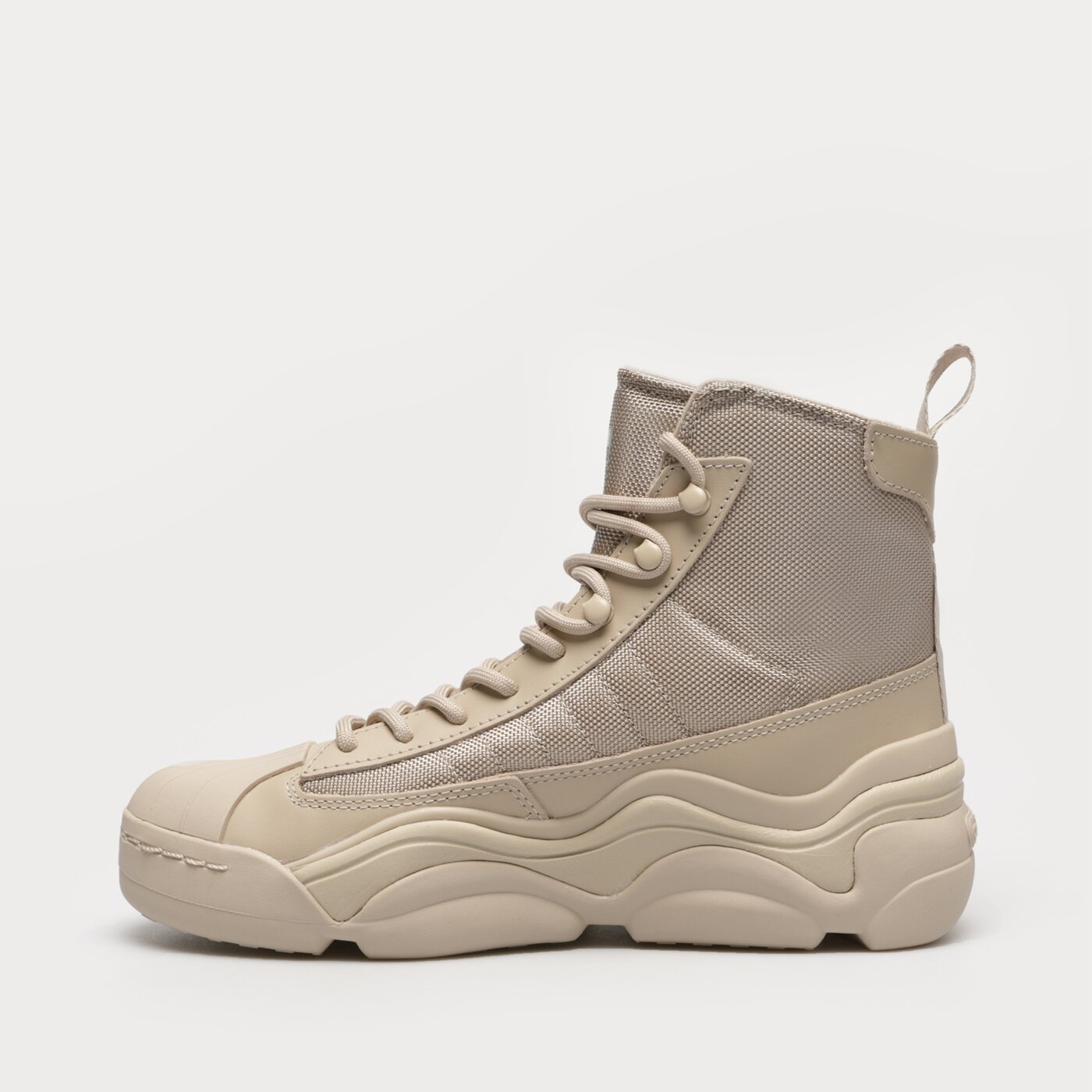 Дамски маратонки ADIDAS SUPERSTAR MILLENCON BOOT W id4263 цвят бежов