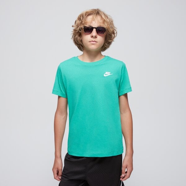 Детска тениска NIKE ТЕНИСКА K NSW TEE EMB FUTURA LBR BOY fz5177-324 цвят зелен
