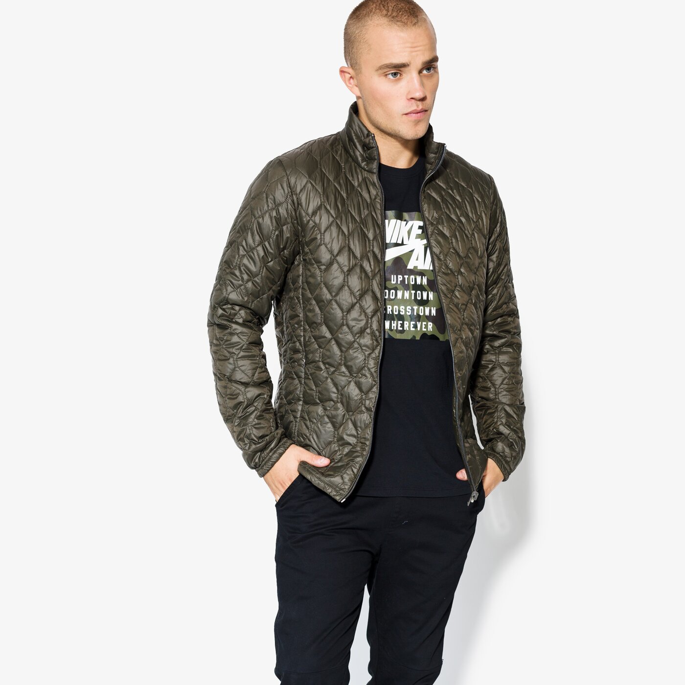 Мъжко зимно яке CONFRONT ЯКЕ SAFFRON cf37kum19001 цвят черен