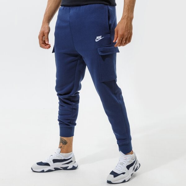 Мъжки панталони NIKE ПАНТАЛОНИ SPORTSWEAR CLUB FLEECE CARGO cd3129-410 цвят тъмносин