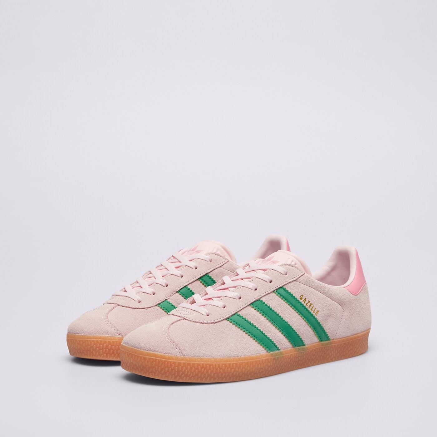 Детски маратонки ADIDAS GAZELLE J jp7128 цвят розов