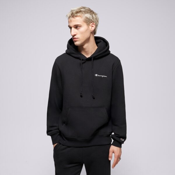 Мъжки суичър CHAMPION СУИТЧЪР С КАЧУЛКА HOODED SWEATSHIRT 221790kk001 цвят черен