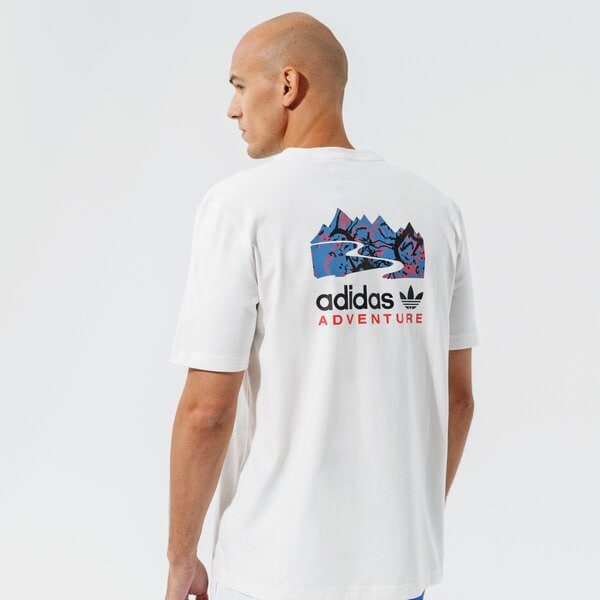 Мъжка тениска ADIDAS ТЕНИСКА FLMOUNT TEE h13913 цвят бял