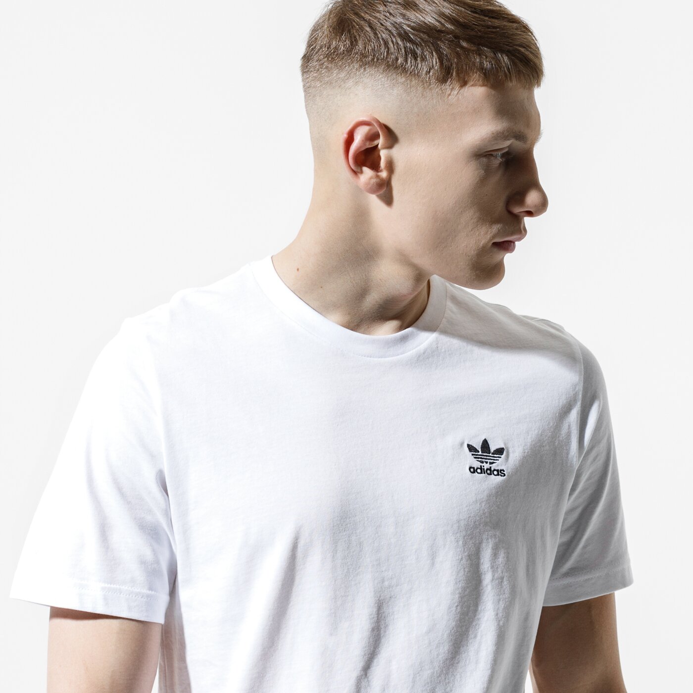 Мъжка тениска ADIDAS ТЕНИСКА ESSENTIAL TEE fm9966 цвят бял
