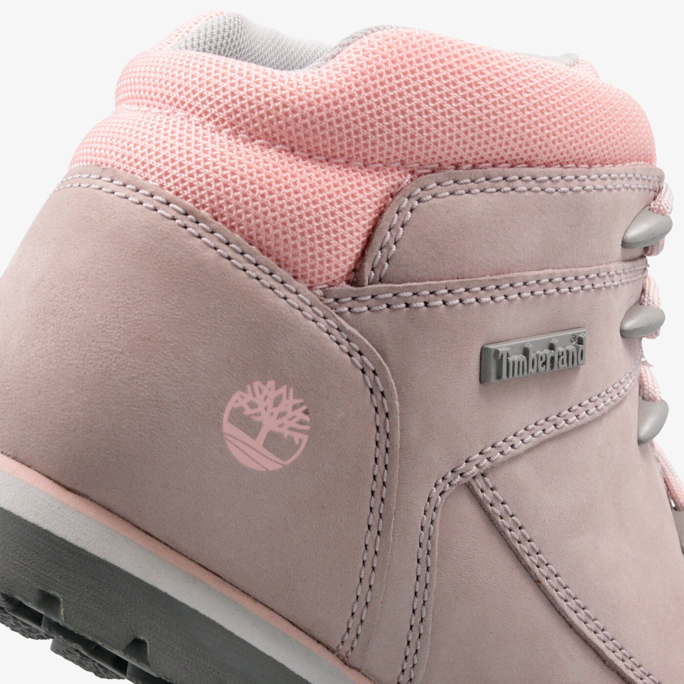 Детски зимни обувки TIMBERLAND EURO SPRINT  a1rpq цвят розов