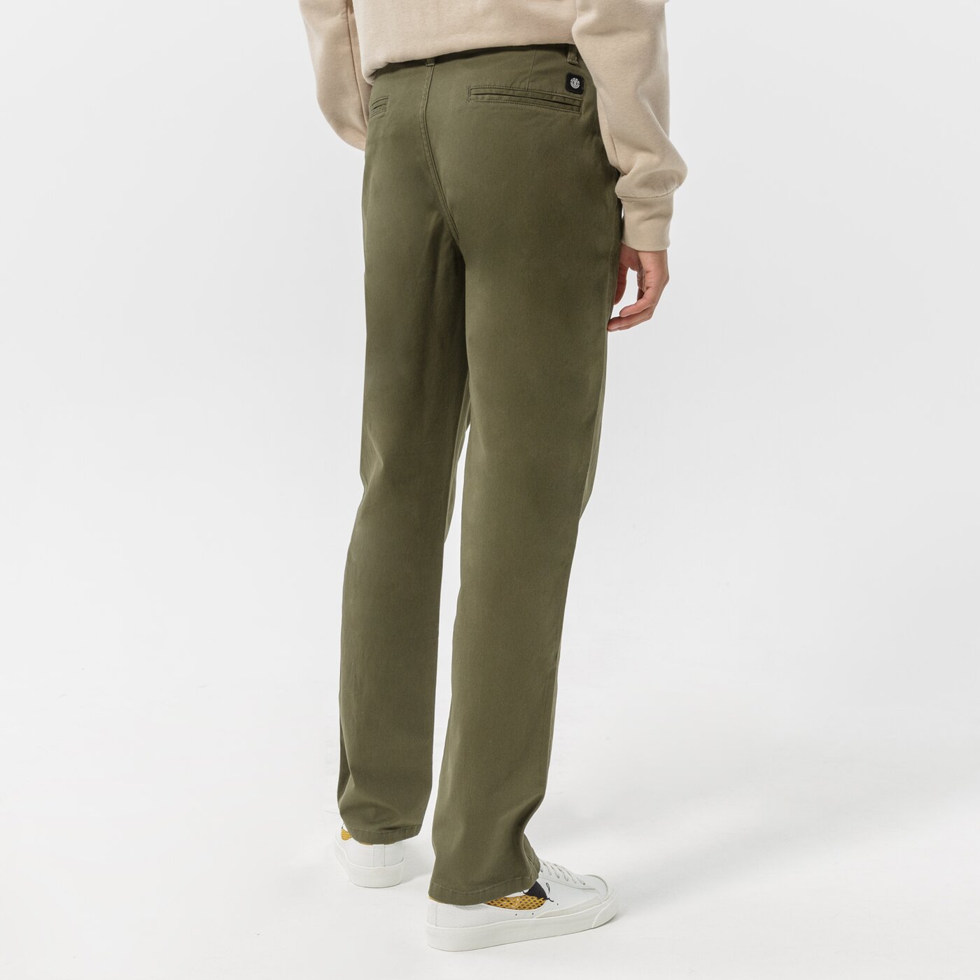 Мъжки панталони ELEMENT ПАНТАЛОНИ HOWLAND CLASSIC CHIN c1ptc2-531 цвят каки