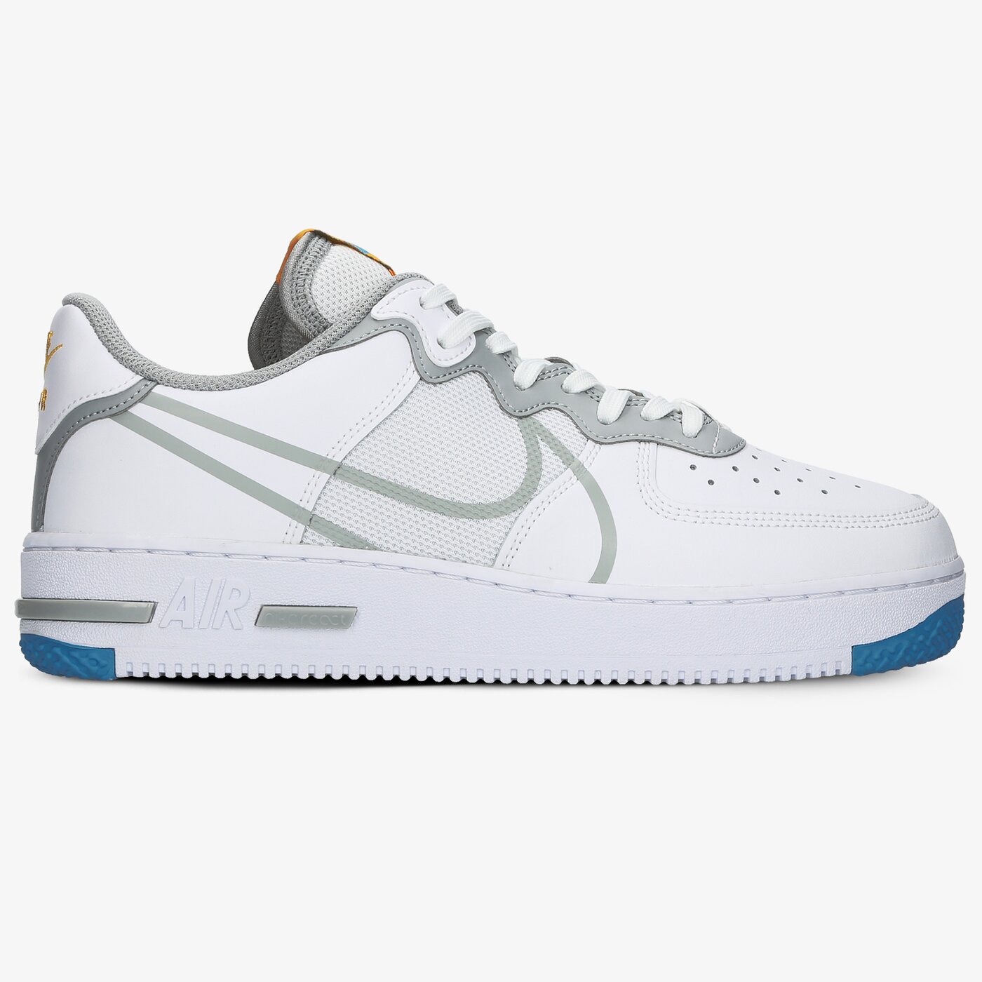 Мъжки маратонки NIKE AIR FORCE 1 REACT ct1020-100 цвят бял