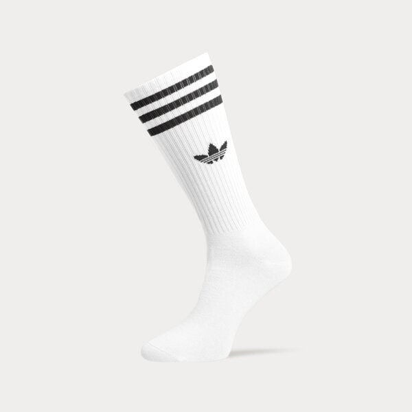 Дамски чорапи ADIDAS ЧОРАПИ 3-PACK SOLID SOCKS HIGH CREW ij0734 цвят бял