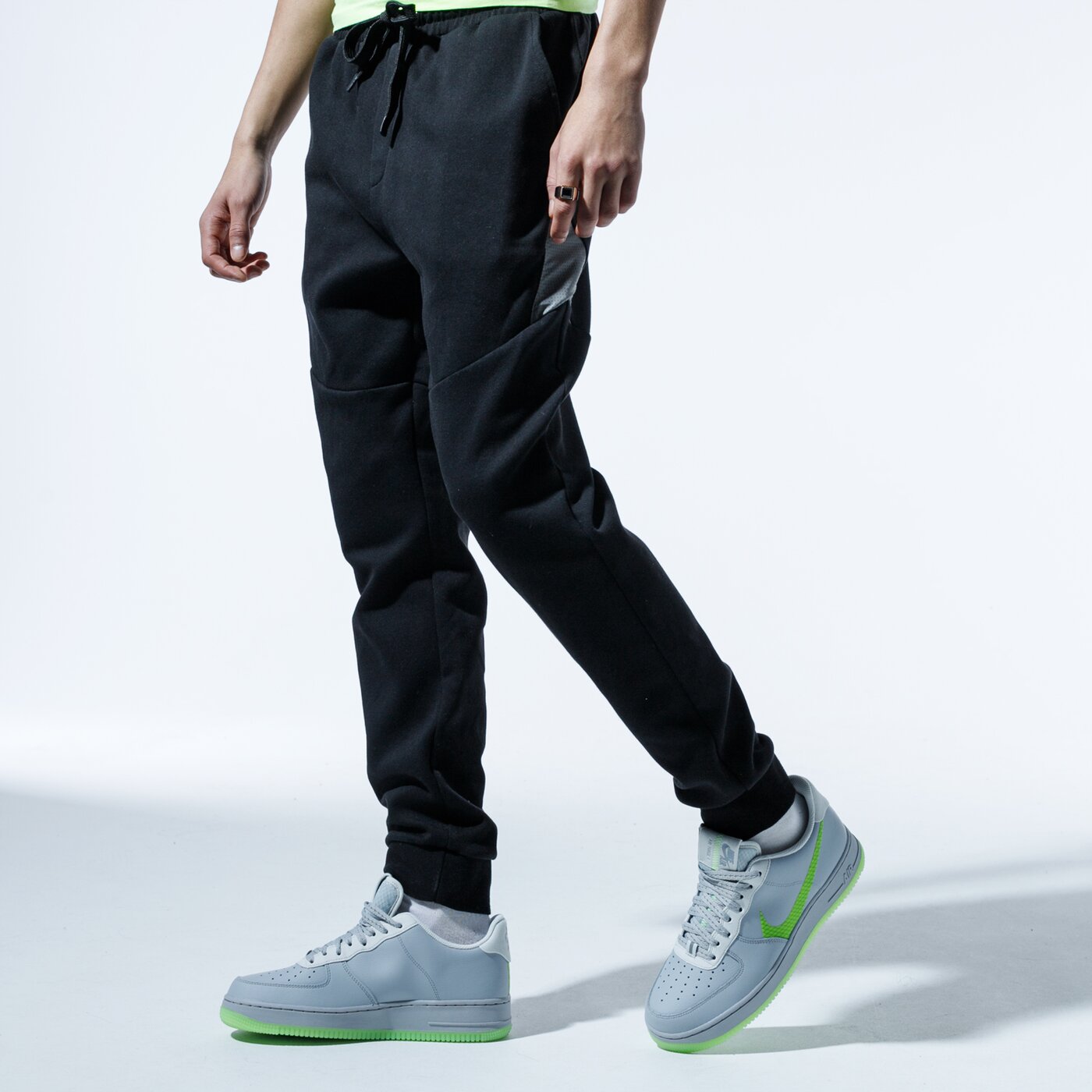 Мъжки панталони CONFRONT ПАНТАЛОНИ RIVER SIDE cf120spm38002 цвят черен