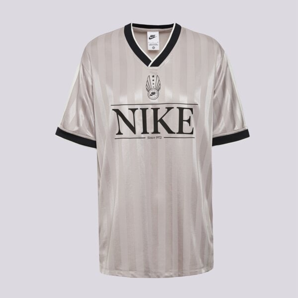 Дамска тениска NIKE ТЕНИСКА W NSW V NECK JERSEY ih8504-009 цвят сив