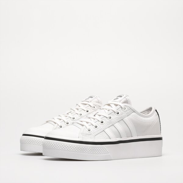 Дамски маратонки ADIDAS NIZZA PLATFORM W gw3870 цвят бял