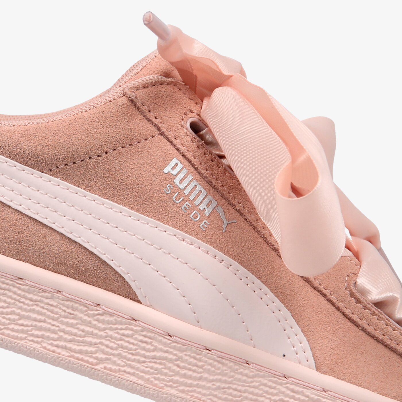 Детски маратонки PUMA SUEDE HEART JEWEL JR 36513801 цвят розов