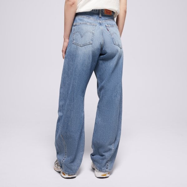 Дамски панталони LEVI'S ПАНТАЛОНИ CINCH BARREL MED INDIGO WORN IN 003v5-0002 цвят син