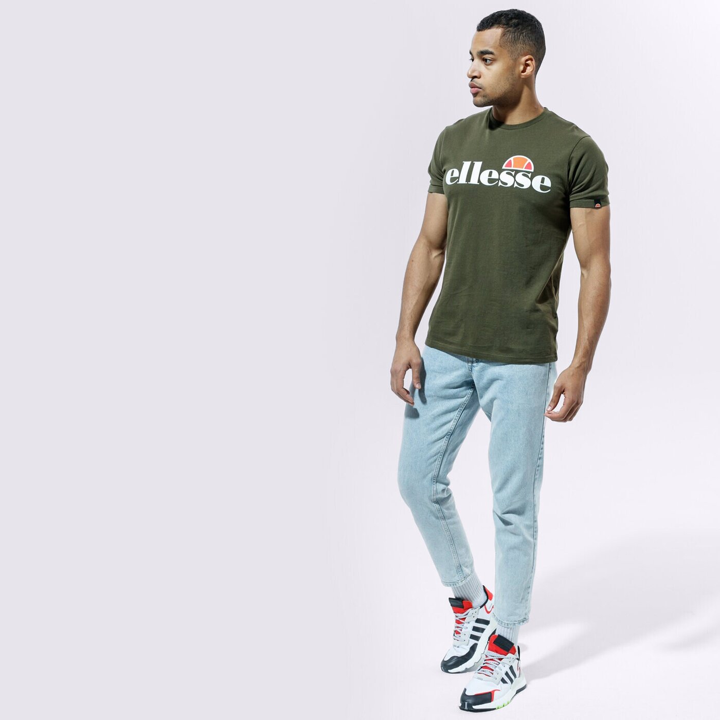 Мъжка тениска ELLESSE ТЕНИСКА SL PRADO shc07405506 цвят каки