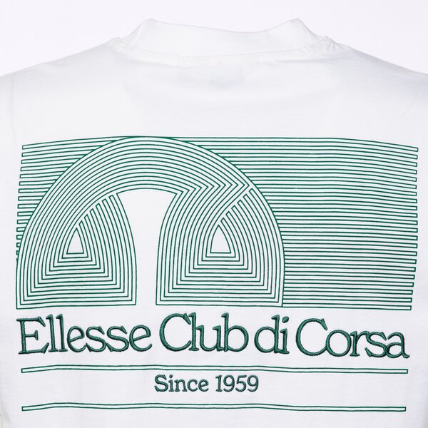 Мъжка тениска ELLESSE ТЕНИСКА CLUB DI CORSA TEE WHT shb23147908 цвят бял