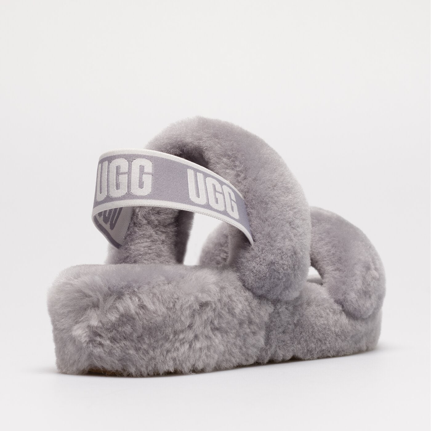 Дамски чехли и сандали UGG OH YEAH 1107953-soft ameth цвят сив