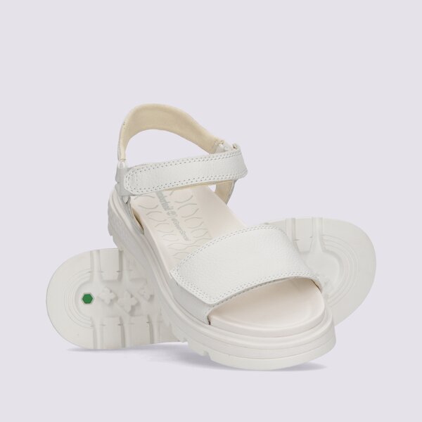 Дамски чехли и сандали TIMBERLAND RAY CITY SANDAL ANKL STRP tb0a2gbx1001 цвят бял