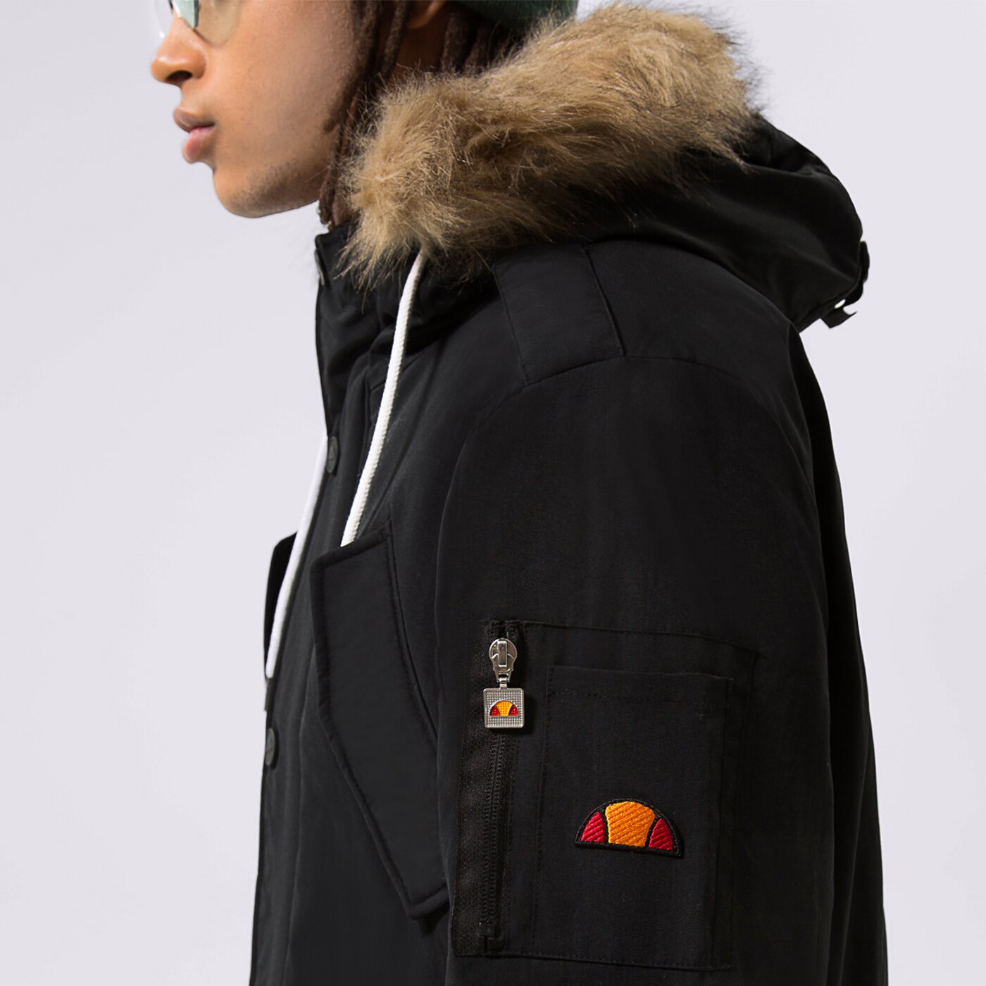 Мъжко зимно яке ELLESSE ЯКЕ ЗИМНО BLIZZARD BLK PARKA JACKET shl03704011 цвят черен