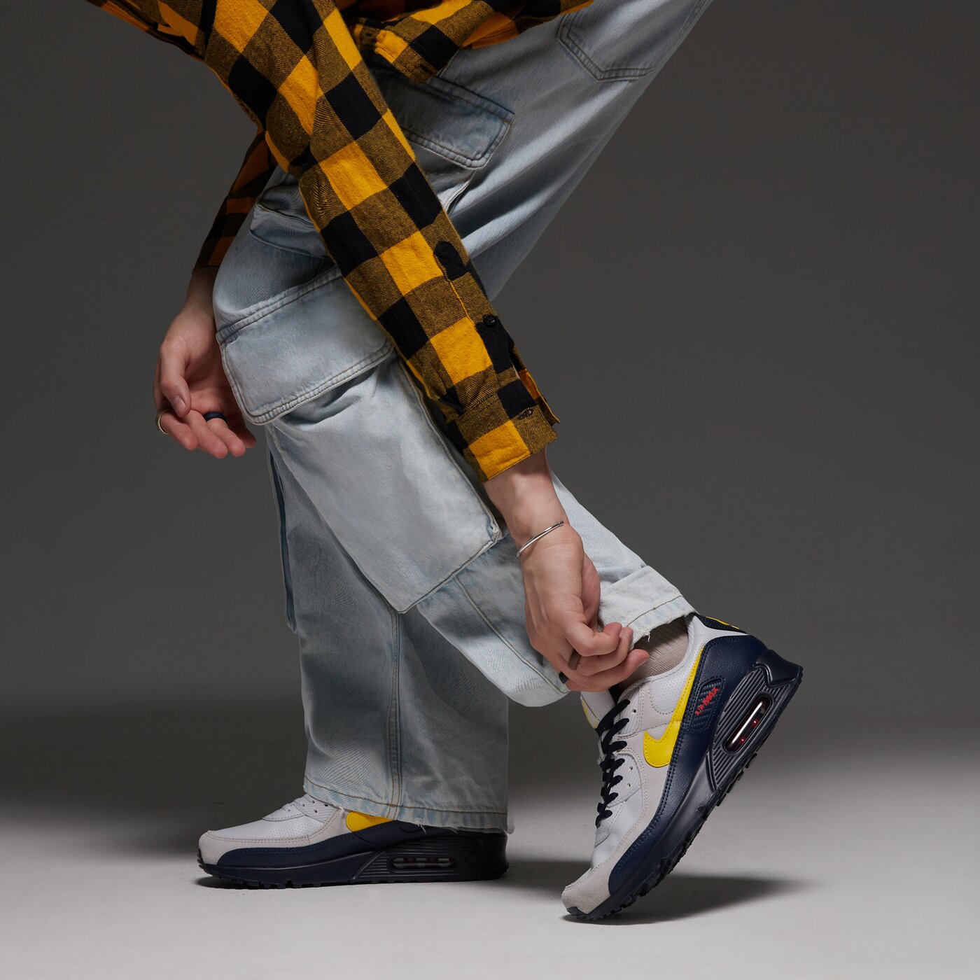 Мъжки маратонки NIKE AIR MAX 90  if0670-001 цвят сив