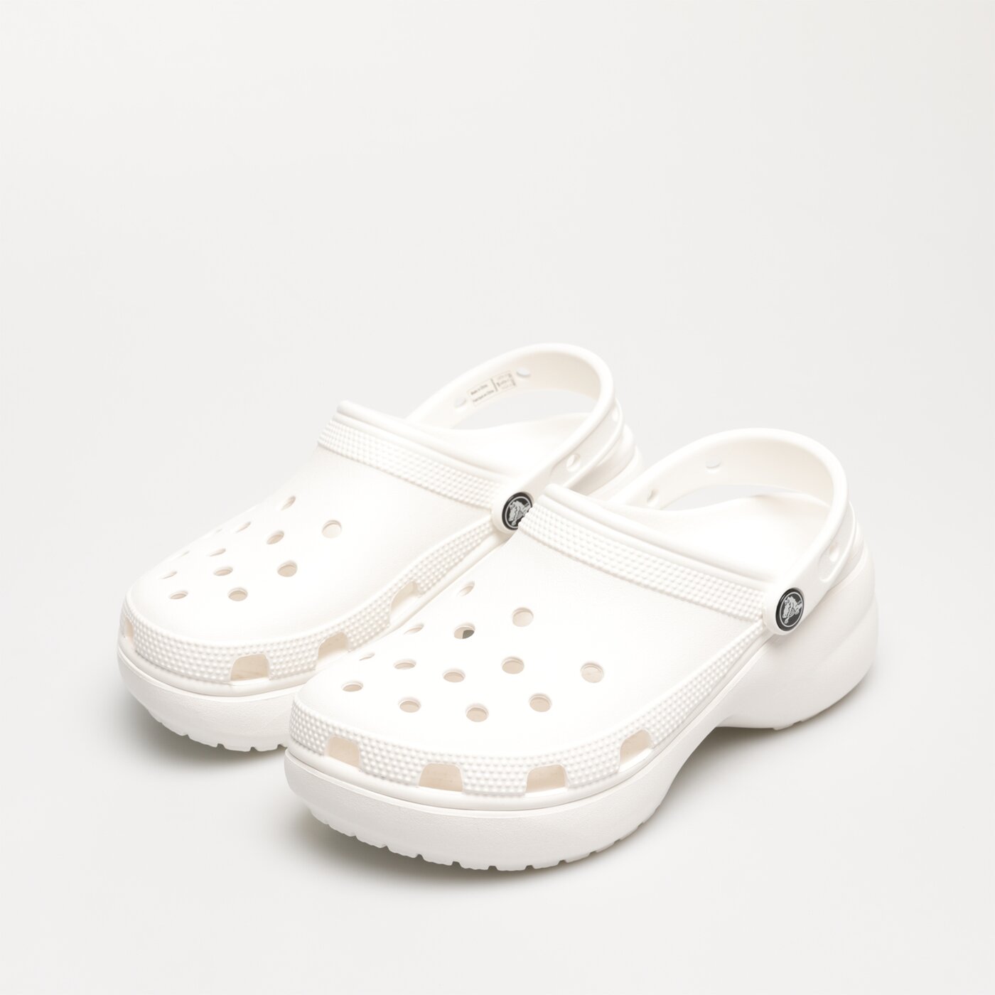 Дамски чехли и сандали CROCS CLASSIC PLATFORM CLOG W 206750100 цвят бял