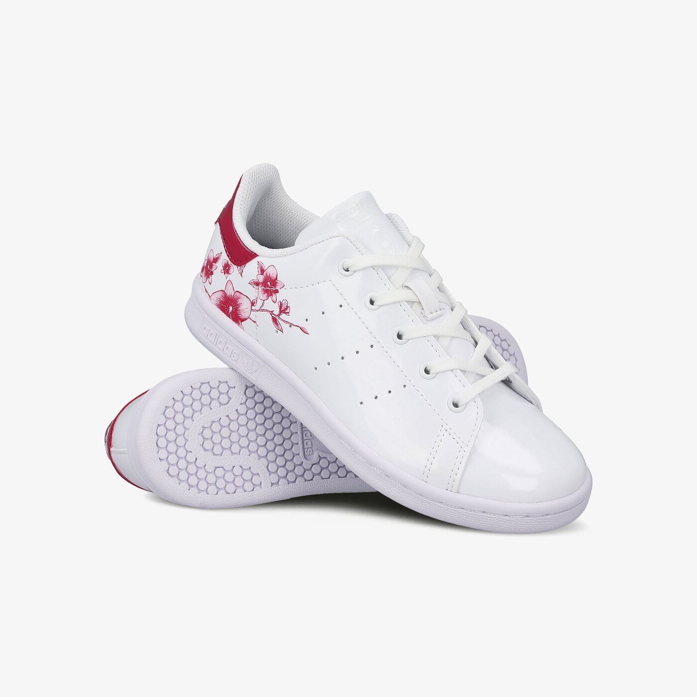 Детски маратонки ADIDAS STAN SMITH CF C fw4494 цвят бял