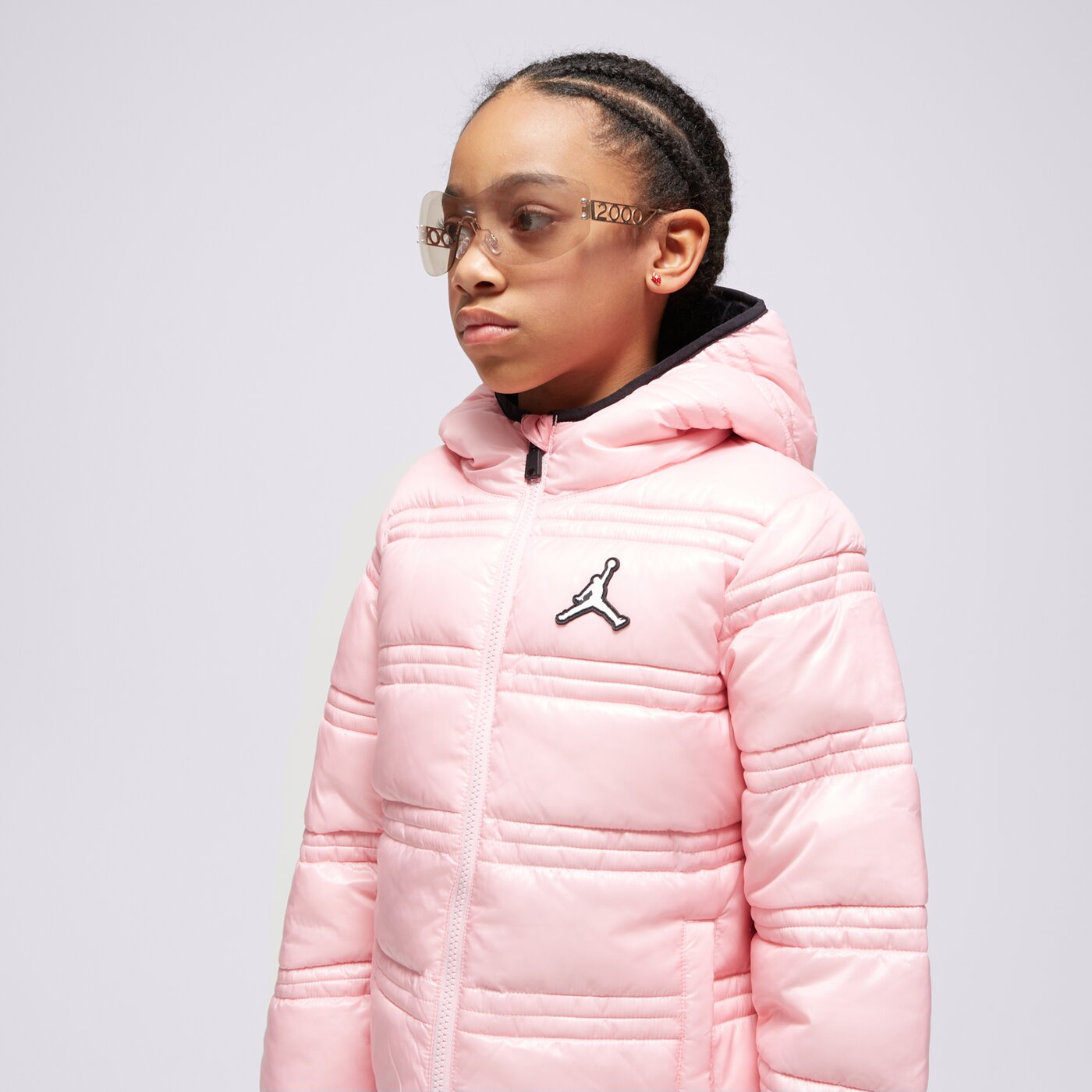 Детска преходно яке JORDAN ЯКЕ ЗИМНО JDG CORE MID WT GIRL 45c436-a0w цвят розов