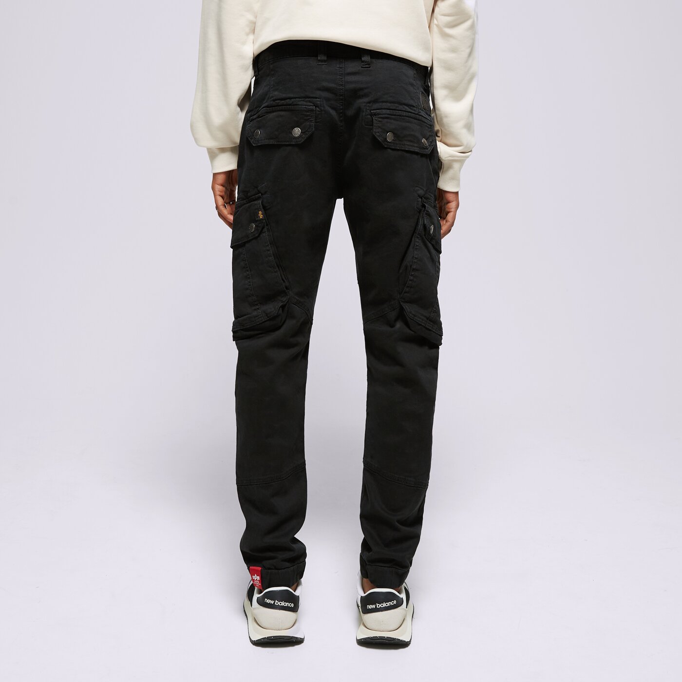 Мъжки панталони ALPHA INDUSTRIES ПАНТАЛОНИ COMBAT PANT LW 12621503 цвят черен