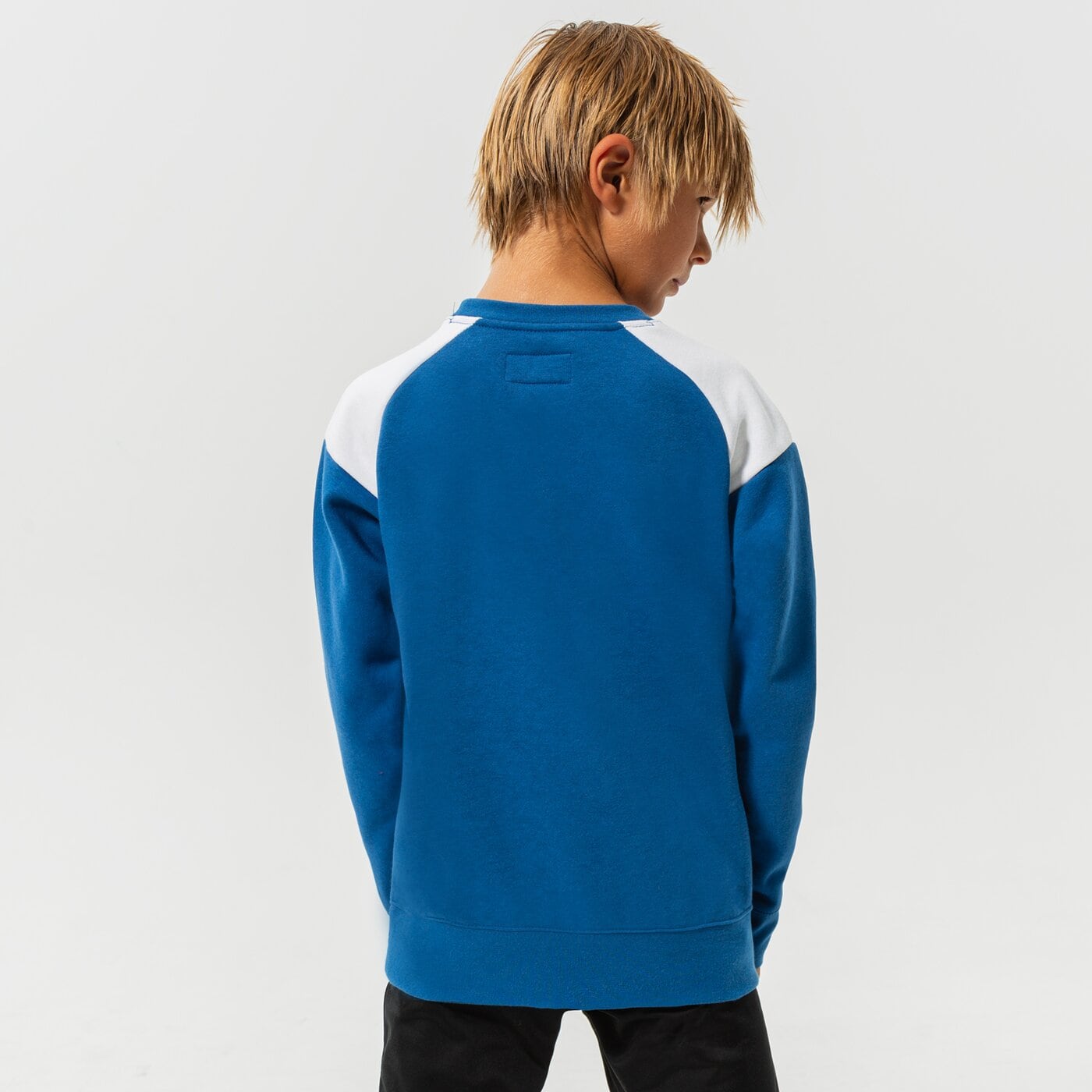 Детски суичър JORDAN СУИТЧЪР JUMPMAN X NIKE FLC CREW BOY 95b133-baj цвят син