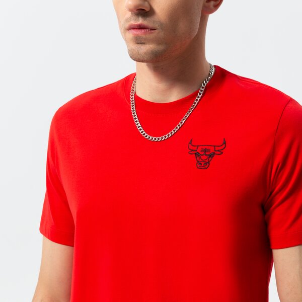 Мъжка тениска NIKE ТЕНИСКА CHI M NK ES CORE LGO SS TEE NBA dd6710-657 цвят червен