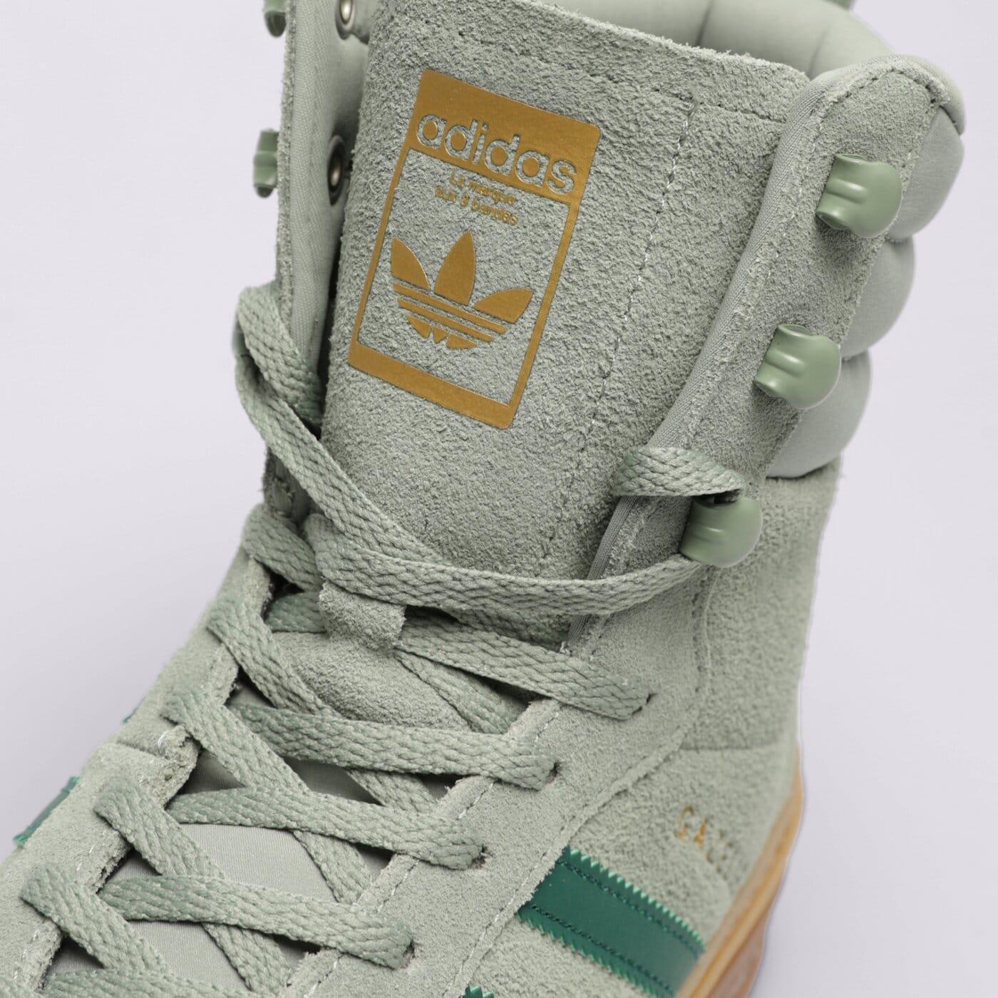 Дамски маратонки ADIDAS GAZELLE BOOT W id6982 цвят зелен