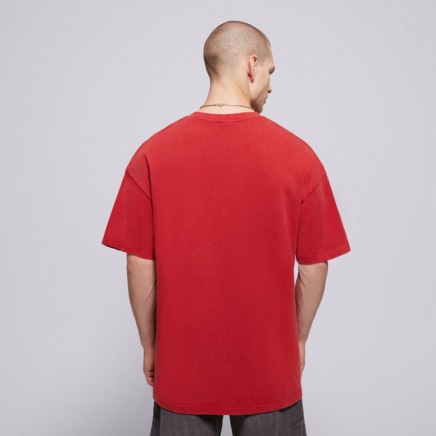 Мъжка тениска PROSTO  ТЕНИСКА HEX kl251mtee1021 цвят червен