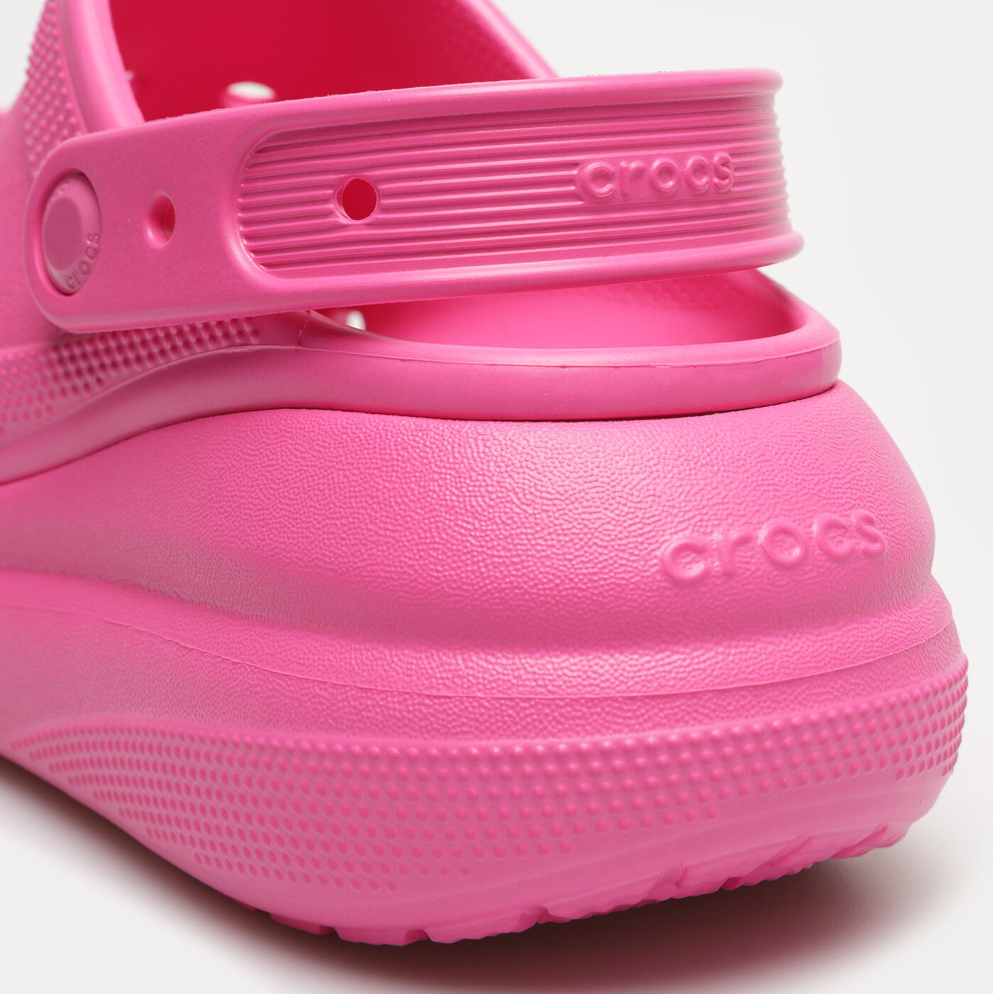 Дамски чехли и сандали CROCS CLASSIC CRUSH CLOG 207521-6ub цвят розов