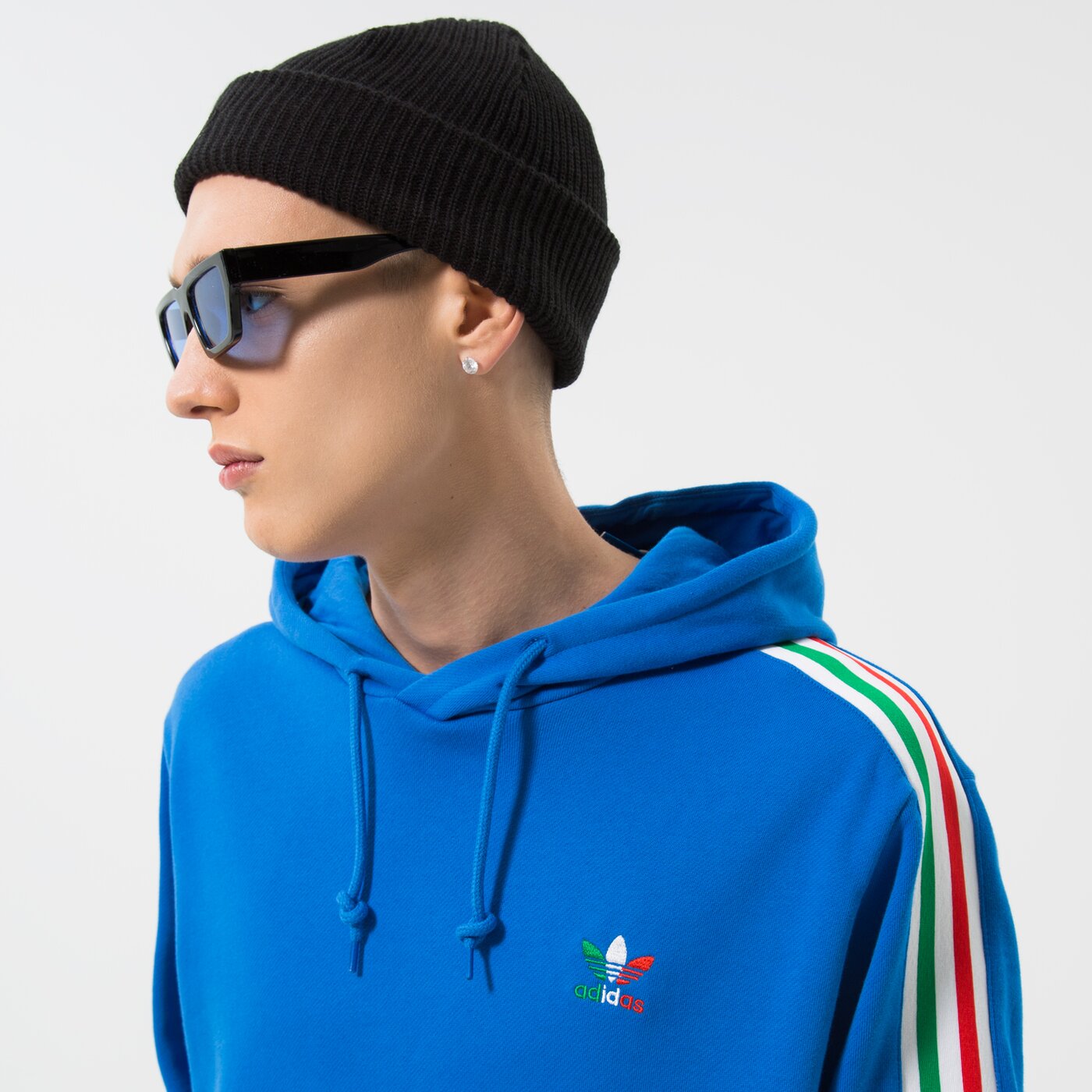 Мъжки суичър ADIDAS СУИТЧЪР С КАЧУЛКА FB NATIONS HDY hk7399 цвят син