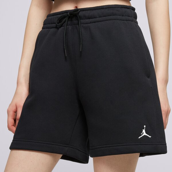 Дамски къси панталони JORDAN ШОРТИ W J BRKLN FLC SHORT 2 fn4497-010 цвят черен