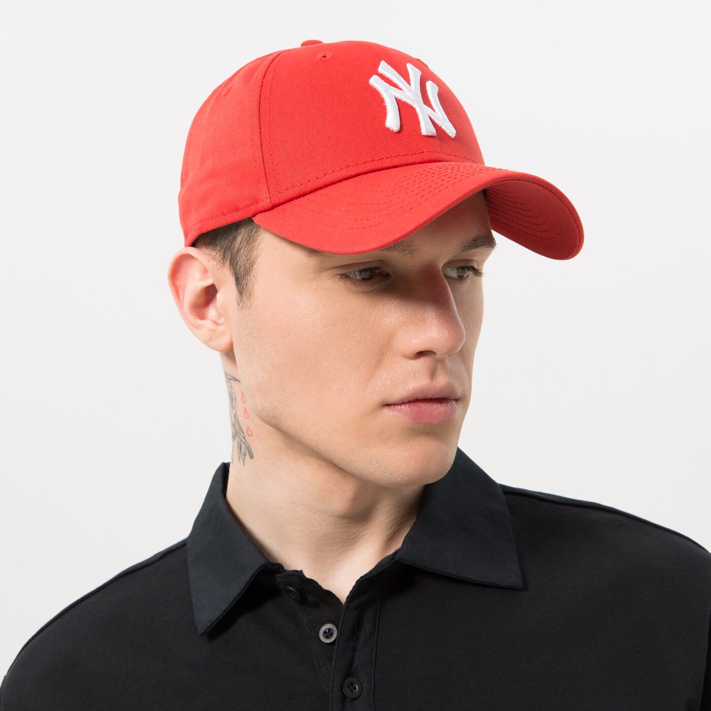 Мъжка шапка с козирка NEW ERA ШАПКА LE 940 NYY RED 60292507 цвят червен